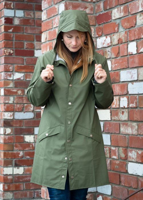 Rains | Long Jacket | Olive